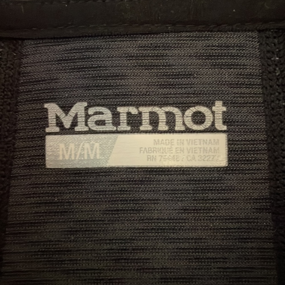 Marmot Technical Jacket, Black Sized Medium - image 2